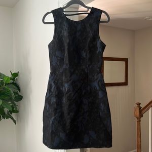 Cocktail dress - navy and black